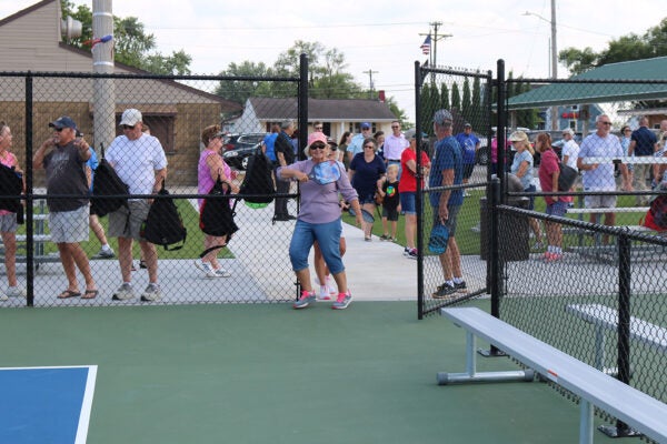 tennis courts