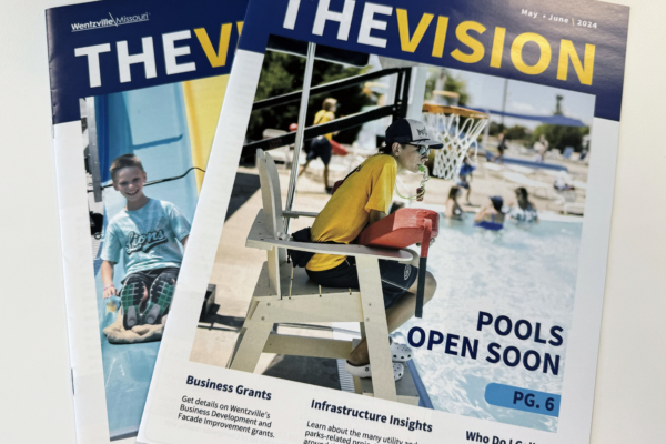 The vision rec center magazines