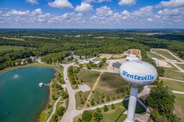 Wentzville water tower