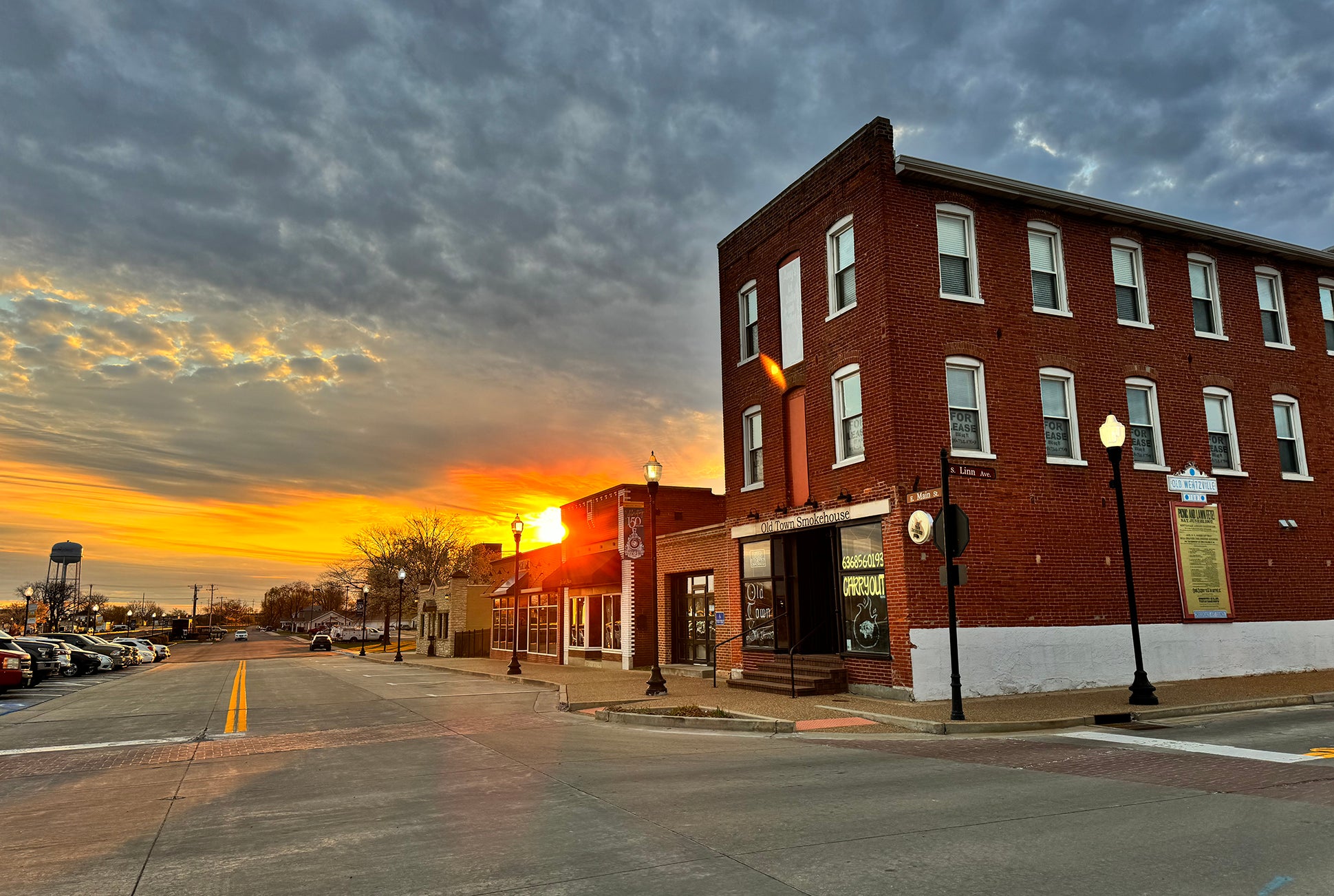 brick building