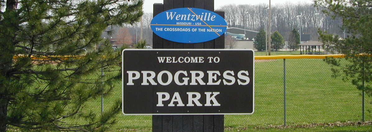 progress park sign