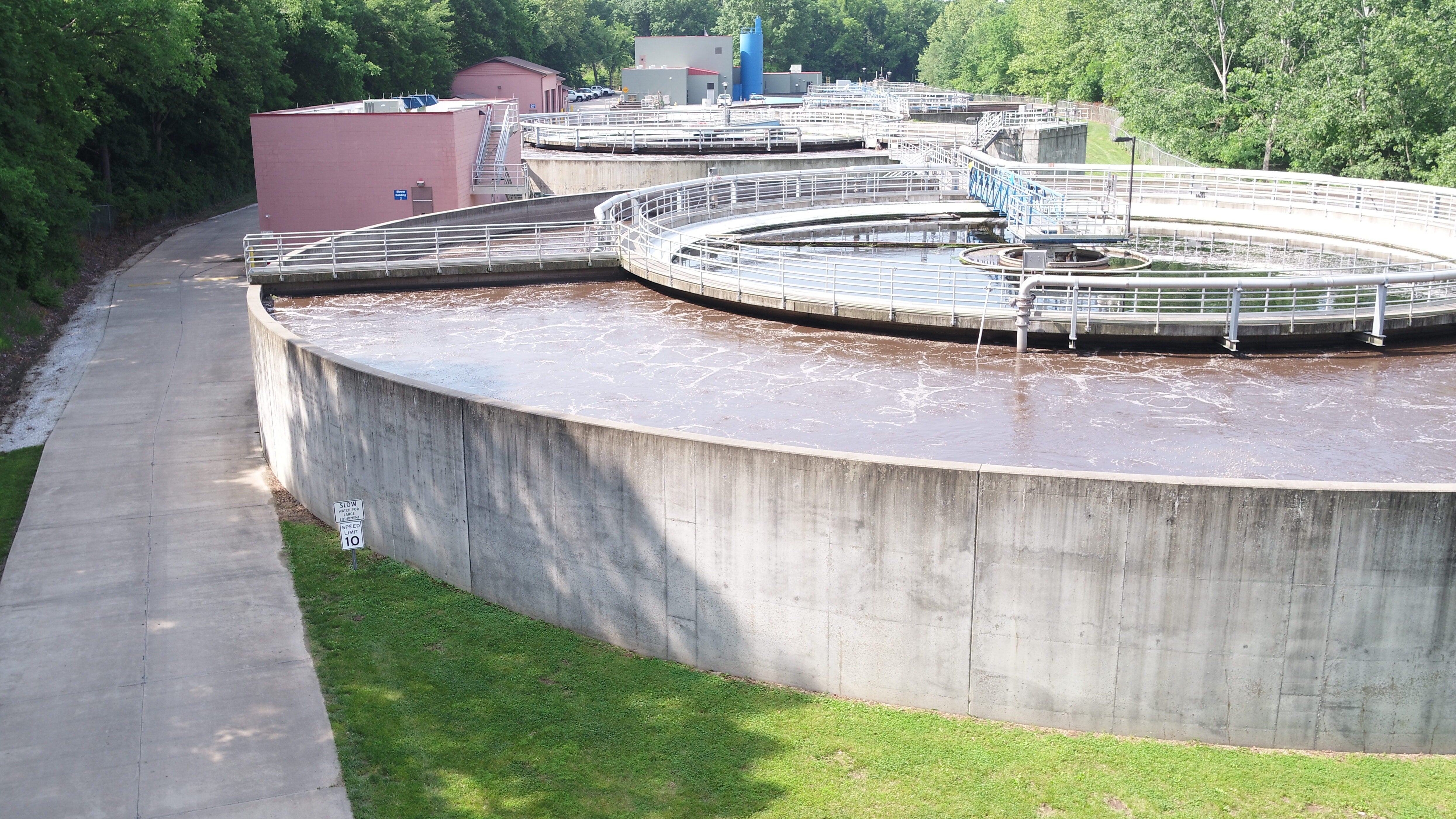 units-aerial___Gallery Wentzville Water Reclamation Center treatment units