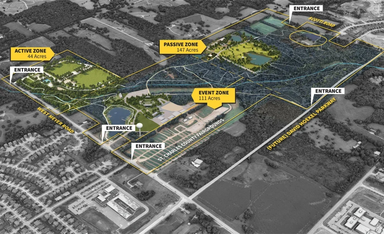Draft Master Plan map