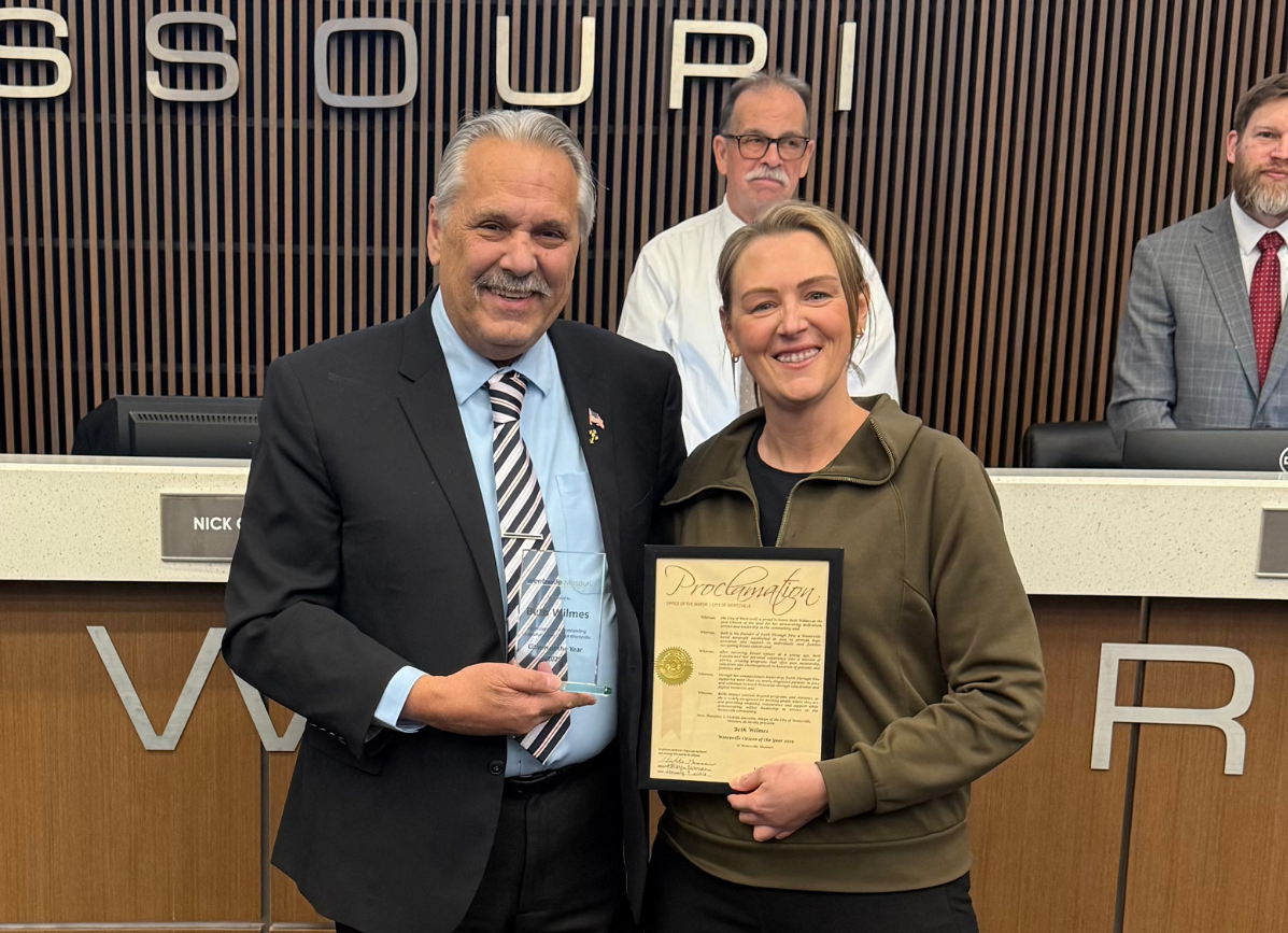 Beth Wilmes Recognized as Wentzville’s 2025 Citizen of the Year